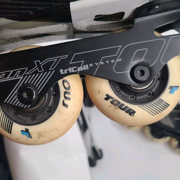 Youth Inline Roller Hockey Skates. Tour Code 5 XT Eviction Youth Size 6 - Picture 12 of 14